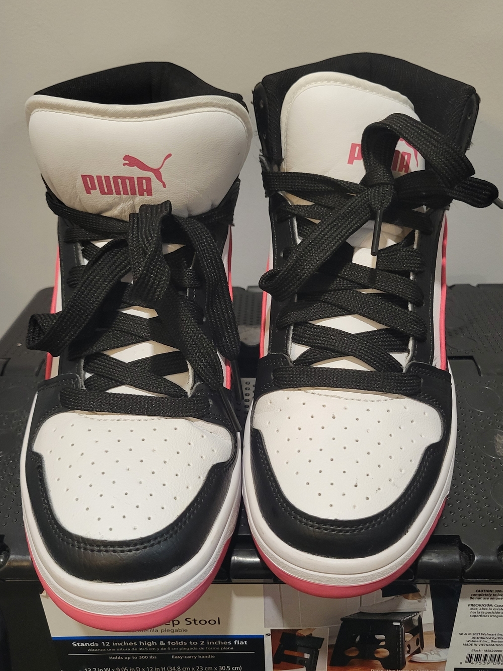 PUMA Rebound LayUp high-top sneakers Sz. 7 Excellent Condition